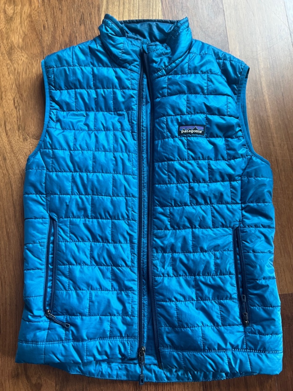 Patagonia Nano Puff Teal/Blue Packable Vest